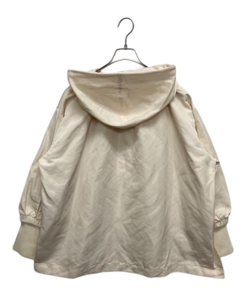 SUM1 STYLE（スミスタイル）SUM1 STYLE (スミスタイル) 馬刺繍ギャザーブルゾン アイボリー サイズ:Fの古着・服飾アイテム