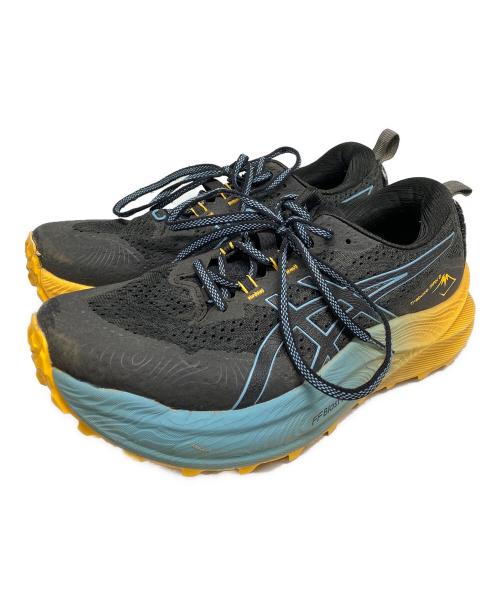 asics（アシックス）asics (アシックス) Trabuco Max 2 ブラック×イエロー サイズ:27.5cmの古着・服飾アイテム