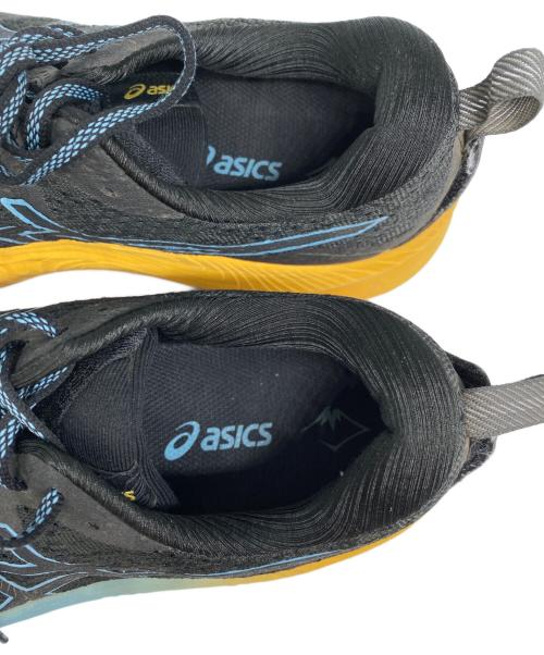 asics（アシックス）asics (アシックス) Trabuco Max 2 ブラック×イエロー サイズ:27.5cmの古着・服飾アイテム