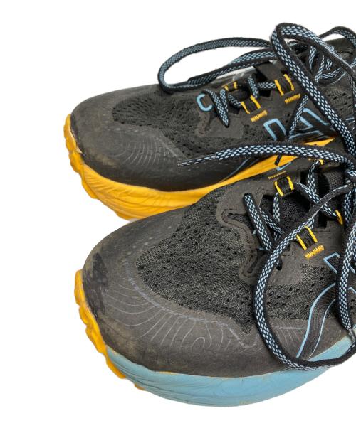 asics（アシックス）asics (アシックス) Trabuco Max 2 ブラック×イエロー サイズ:27.5cmの古着・服飾アイテム