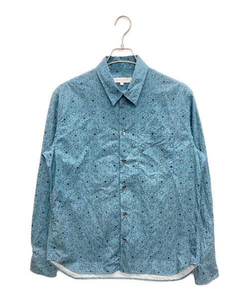 maison kitsune（メゾンキツネ）maison kitsune (メゾンキツネ) リラックス シャツ ネイビー サイズ:SIZE Sの古着・服飾アイテム