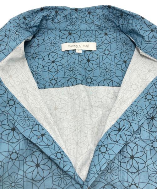 maison kitsune（メゾンキツネ）maison kitsune (メゾンキツネ) リラックス シャツ ネイビー サイズ:SIZE Sの古着・服飾アイテム