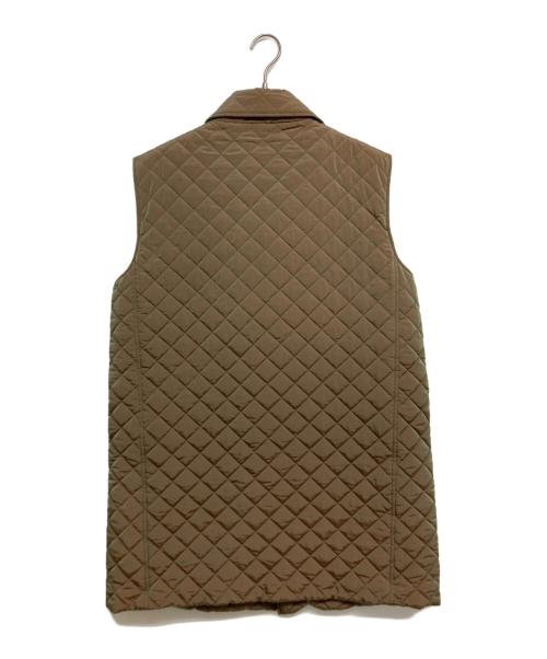 Maison Margiela（メゾンマルジェラ）Maison Margiela (メゾンマルジェラ) 中綿 キルティングナイロン ライダースベスト グリーン サイズ:SIZE 46の古着・服飾アイテム