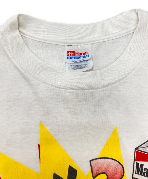 Hanes（ヘインズ）Hanes (ヘインズ) セールスTシャツ ホワイト サイズ:SIZE Lの古着・服飾アイテム