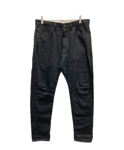 MOMOTARO JEANS（桃太郎ジーンズ）MOMOTARO JEANS (桃太郎ジーンズ) #200 STANDARD TAPERED 14.7oz ブラック サイズ:W36の古着・服飾アイテム