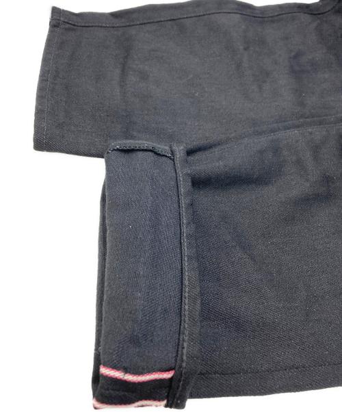 MOMOTARO JEANS（桃太郎ジーンズ）MOMOTARO JEANS (桃太郎ジーンズ) #200 STANDARD TAPERED 14.7oz ブラック サイズ:W36の古着・服飾アイテム