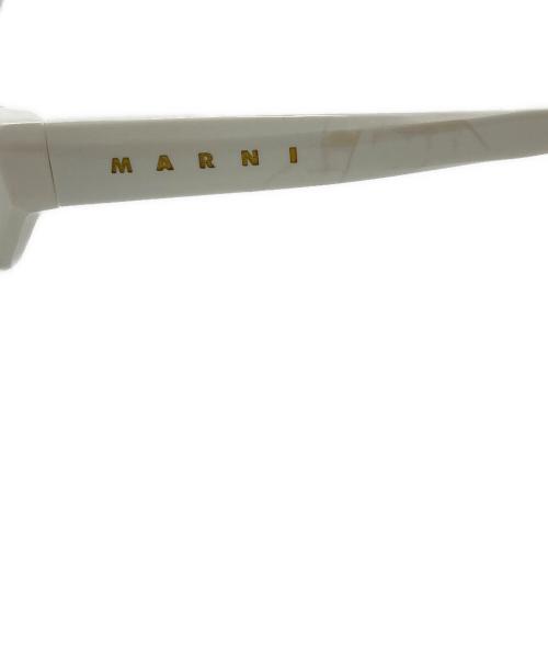 MARNI（マルニ）MARNI (マルニ) Mavericks ghostサングラス ホワイト サイズ:60□19-135の古着・服飾アイテム