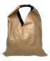 MM6 Maison Margiela（エムエムシックスメゾンマルジェラ）の古着「エコレザー スモールジャパニーズトートバッグ」｜ベージュ