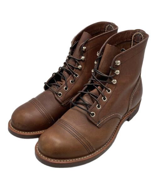 RED WING（レッドウィング）RED WING (レッドウィング) Iron Ranger ブラウン サイズ:8の古着・服飾アイテム