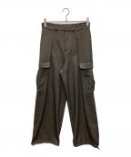 provokeプロヴォーク）の古着「tuck cargoパンツ」｜グレー