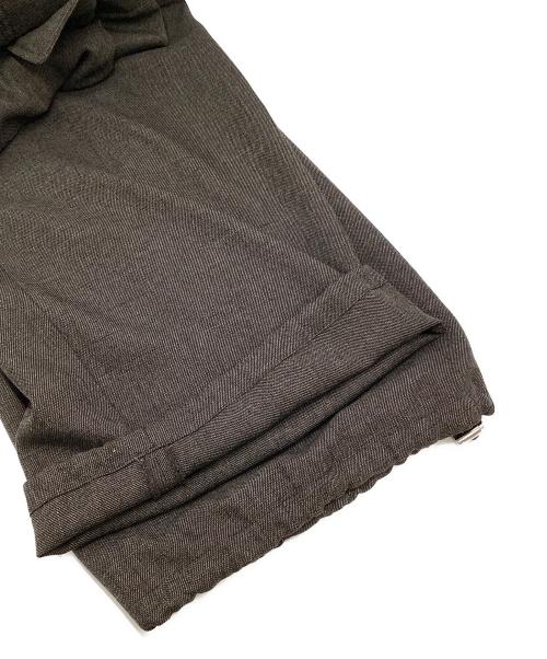 provoke（プロヴォーク）PROVOKE (プロヴォーク) tuck cargoパンツ グレー サイズ:SIZE 36の古着・服飾アイテム