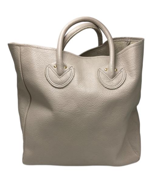 YOUNG & OLSEN The DRYGOODS STORE（ヤングアンドオルセン ザ ドライグッズストア）YOUNG & OLSEN The DRYGOODS STORE (ヤングアンドオルセン ザ ドライグッズストア) レザートートバッグ ベージュ サイズ:不明の古着・服飾アイテム