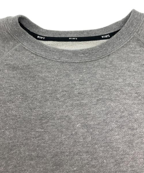 WTAPS（ダブルタップス）WTAPS (ダブルタップス) SIGN 03 SWEATER CTPL ASH グレー サイズ:04の古着・服飾アイテム