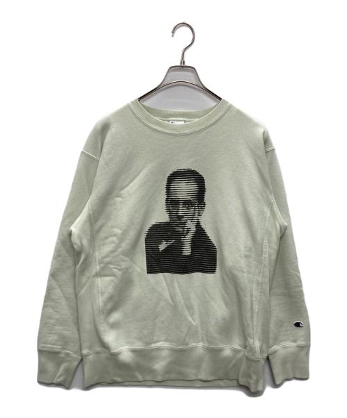Champion REVERSE WEAVE（チャンピオン リバース ウィーブ）Champion REVERSE WEAVE (チャンピオン リバース ウィーブ) VA TOKYO C/N SWEAT グリーン サイズ:XLの古着・服飾アイテム