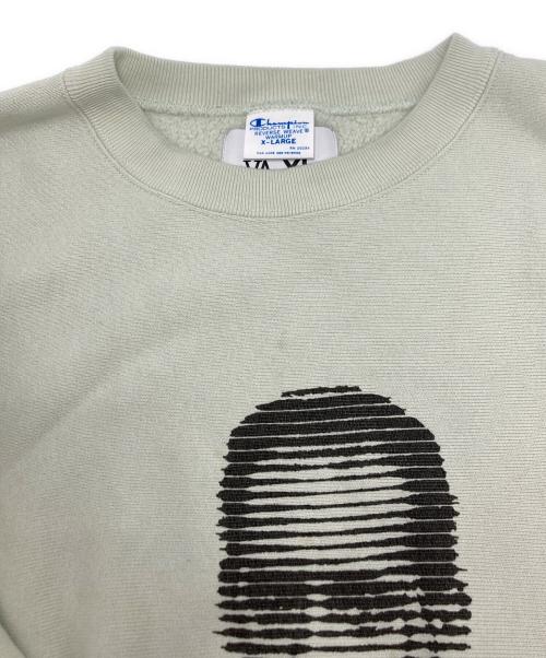 Champion REVERSE WEAVE（チャンピオン リバース ウィーブ）Champion REVERSE WEAVE (チャンピオン リバース ウィーブ) VA TOKYO C/N SWEAT グリーン サイズ:XLの古着・服飾アイテム