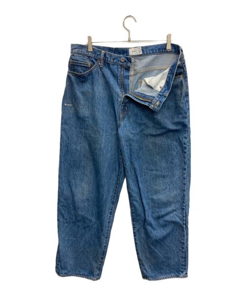 WTAPS（ダブルタップス）WTAPS (ダブルタップス) BLUES STRAIGHT / TROUSERS / COTTON. DENIM. CACTO インディゴ サイズ:SIZE X 04の古着・服飾アイテム