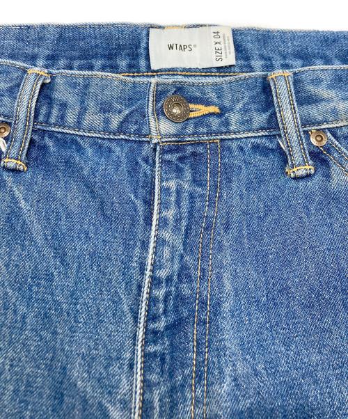 WTAPS（ダブルタップス）WTAPS (ダブルタップス) BLUES STRAIGHT / TROUSERS / COTTON. DENIM. CACTO インディゴ サイズ:SIZE X 04の古着・服飾アイテム