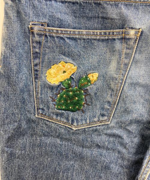 WTAPS（ダブルタップス）WTAPS (ダブルタップス) BLUES STRAIGHT / TROUSERS / COTTON. DENIM. CACTO インディゴ サイズ:SIZE X 04の古着・服飾アイテム