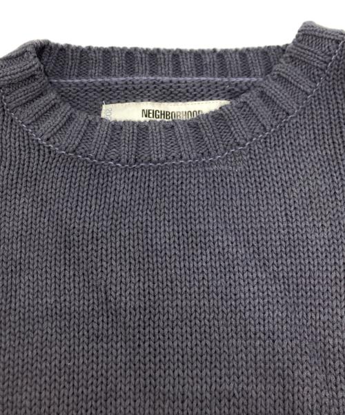 NEIGHBORHOOD（ネイバーフッド）NEIGHBORHOOD (ネイバーフッド) SAVAGE CREWNECK SWEATER ネイビー サイズ:XLの古着・服飾アイテム