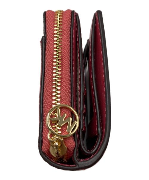 MICHAEL KORS（マイケル・コース）MICHAEL KORS (マイケルコース) 2つ折り財布 レッド サイズ:不明の古着・服飾アイテム