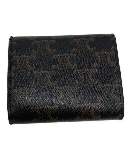 CELINE（セリーヌ）CELINE (セリーヌ) スモール トリフォールドウォレット ブラック サイズ:不明の古着・服飾アイテム