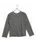 COMME des GARCONS（コムデギャルソン）の古着「ボーダーTシャツ」｜ブラック×ホワイト