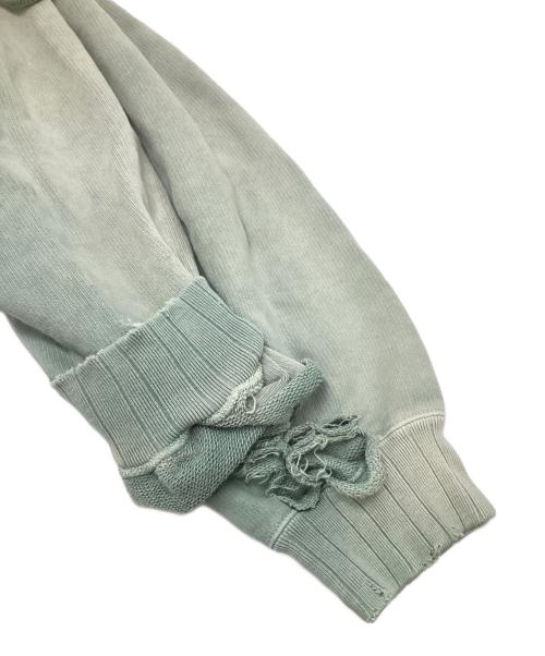 Maison MIHARA YASUHIRO（メゾン ミハラ ヤスヒロ）Maison MIHARA YASUHIRO (メゾン ミハラ ヤスヒロ) Sun-Faded Like Hoodie グリーン サイズ:SIZE 44の古着・服飾アイテム