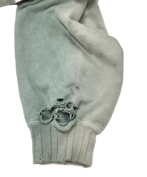 Maison MIHARA YASUHIRO（メゾン ミハラ ヤスヒロ）Maison MIHARA YASUHIRO (メゾン ミハラ ヤスヒロ) Sun-Faded Like Hoodie グリーン サイズ:SIZE 44の古着・服飾アイテム