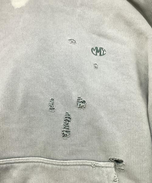 Maison MIHARA YASUHIRO（メゾン ミハラ ヤスヒロ）Maison MIHARA YASUHIRO (メゾン ミハラ ヤスヒロ) Sun-Faded Like Hoodie グリーン サイズ:SIZE 44の古着・服飾アイテム
