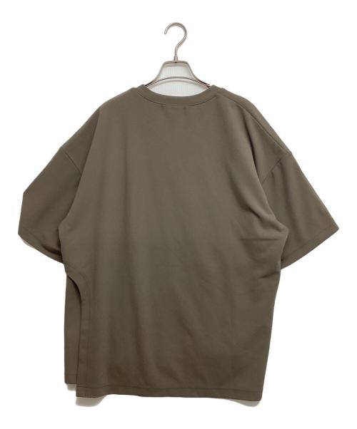 CULLNI（クルニ）CULLNI (クルニ) Rounded-cutting Layered GeorgetteTee ベージュ サイズ:SIZE　2の古着・服飾アイテム