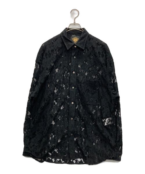MAISON SPECIAL（メゾンスペシャル）MAISON SPECIAL (メゾンスペシャル) Prime-Over Regular Collar Shirt ブラック サイズ:1の古着・服飾アイテム