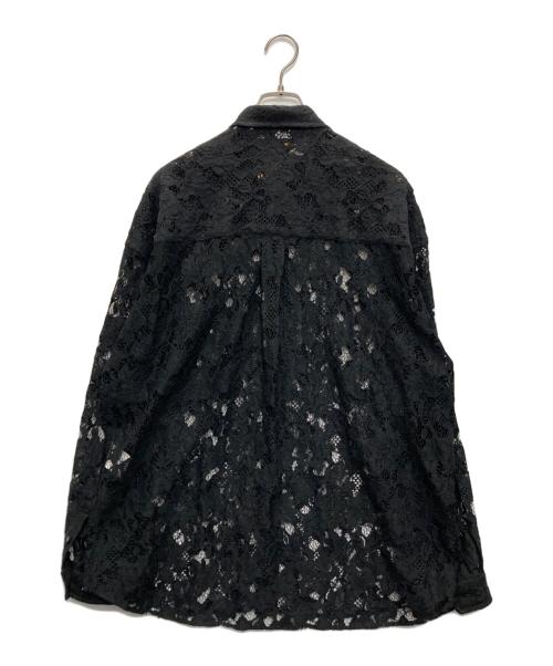 MAISON SPECIAL（メゾンスペシャル）MAISON SPECIAL (メゾンスペシャル) Prime-Over Regular Collar Shirt ブラック サイズ:1の古着・服飾アイテム