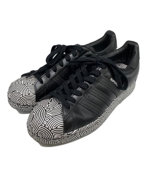 adidas（アディダス）adidas (アディダス) Hiroko Takahashi (ヒロコ タカハシ) ローカットスニーカー ブラック サイズ:26.5の古着・服飾アイテム
