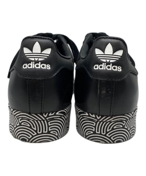 adidas（アディダス）adidas (アディダス) Hiroko Takahashi (ヒロコ タカハシ) ローカットスニーカー ブラック サイズ:26.5の古着・服飾アイテム