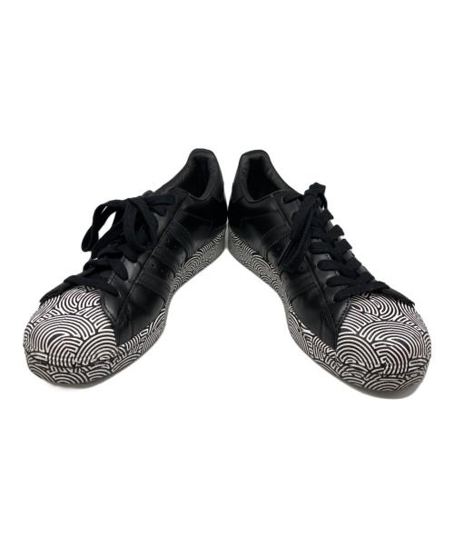 adidas（アディダス）adidas (アディダス) Hiroko Takahashi (ヒロコ タカハシ) ローカットスニーカー ブラック サイズ:26.5の古着・服飾アイテム