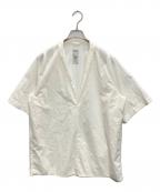 teatoraテアトラ）の古着「ROOMKEY SHIRT CS」｜ホワイト