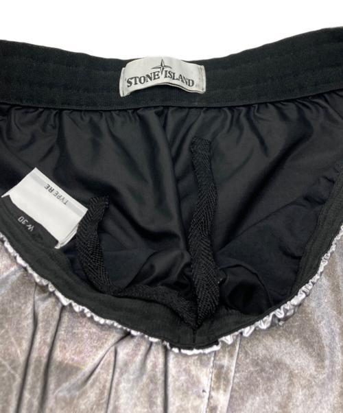 STONE ISLAND（ストーンアイランド）STONE ISLAND (ストーンアイランド) バミューダハーフパンツ グレー サイズ:SIZE 30の古着・服飾アイテム