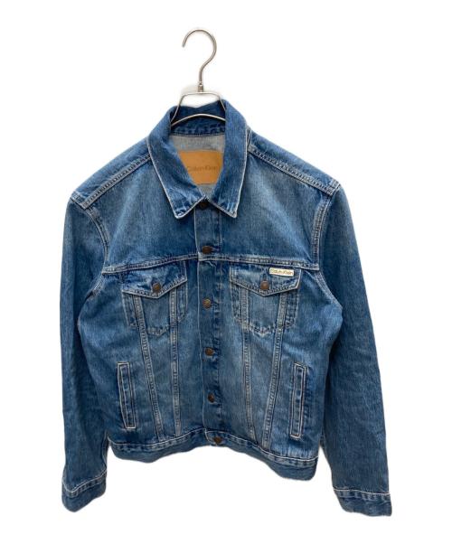 Calvin Klein（カルバンクライン）Calvin Klein (カルバンクライン) Classic Trucker Jacket インディゴ サイズ:Mの古着・服飾アイテム
