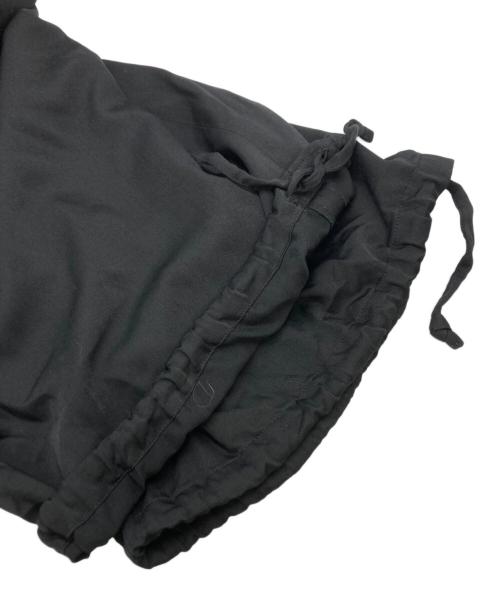 GROUND Y（グラウンドワイ）GROUND Y (グラウンドワイ) T/W Gabardine Balloon Pants ブラック サイズ:SIZE 2の古着・服飾アイテム