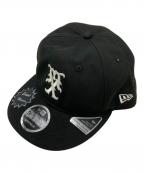 New Era×SAINT MICHAELニューエラ×セントマイケル）の古着「コラボキャップ」｜ブラック