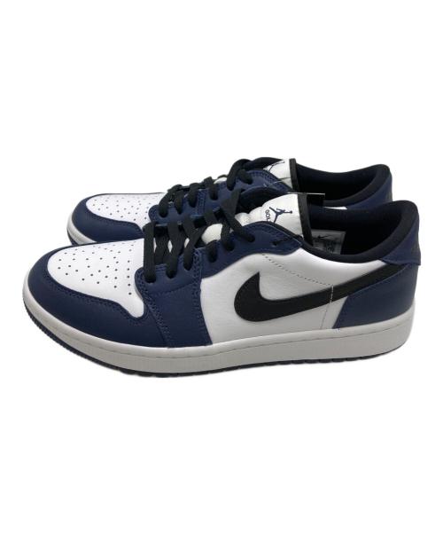 NIKE（ナイキ）NIKE (ナイキ) Air Jordan 1 Low Golf Midnight Navy ホワイト×ネイビー サイズ:US10の古着・服飾アイテム