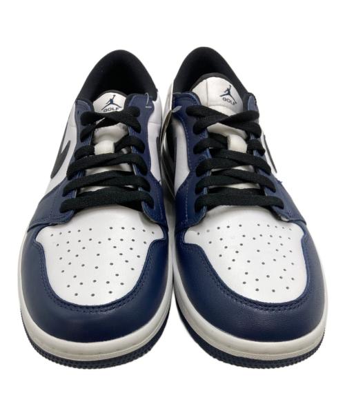 NIKE（ナイキ）NIKE (ナイキ) Air Jordan 1 Low Golf Midnight Navy ホワイト×ネイビー サイズ:US10の古着・服飾アイテム