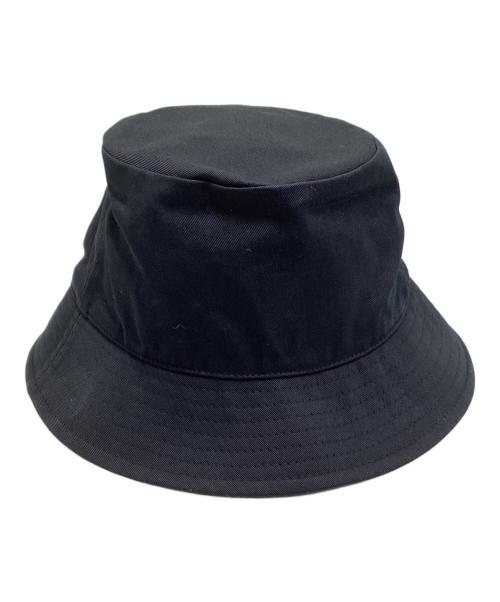 CELINE（セリーヌ）CELINE (セリーヌ) ロゴバケットハット ブラック サイズ:Mの古着・服飾アイテム