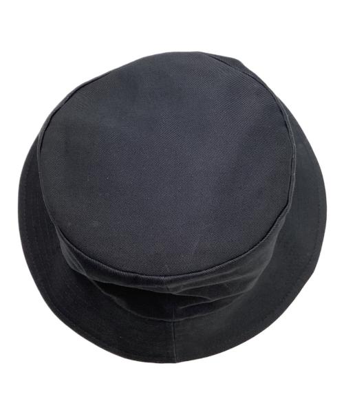 CELINE（セリーヌ）CELINE (セリーヌ) ロゴバケットハット ブラック サイズ:Mの古着・服飾アイテム