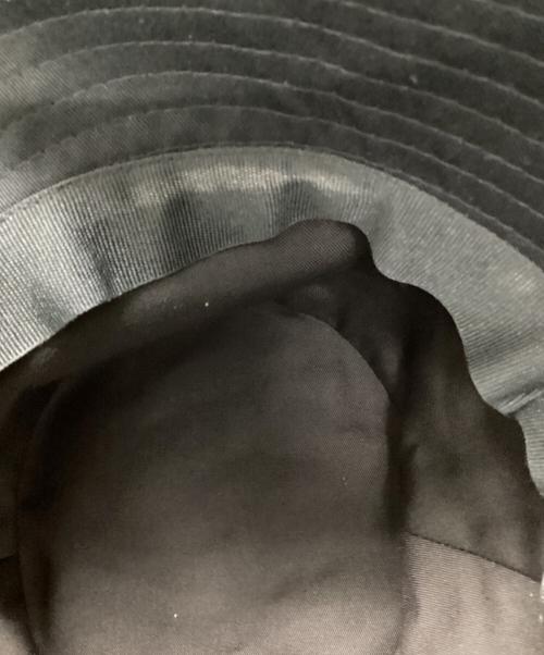 CELINE（セリーヌ）CELINE (セリーヌ) ロゴバケットハット ブラック サイズ:Mの古着・服飾アイテム