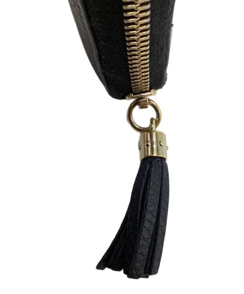 GUCCI（グッチ）GUCCI (グッチ) ラウンドファスナー 長財布 ブラック サイズ:不明の古着・服飾アイテム