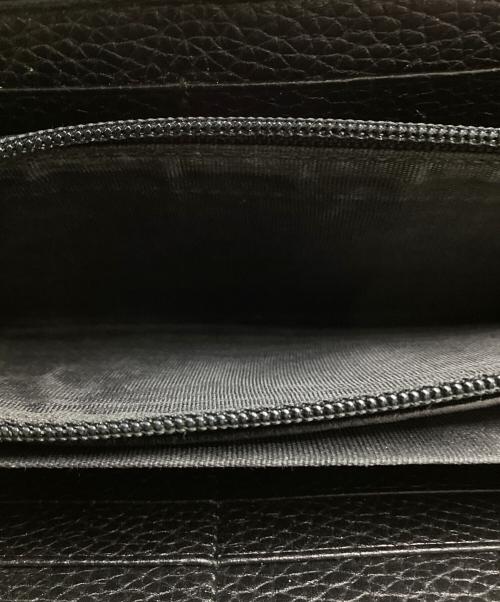 GUCCI（グッチ）GUCCI (グッチ) ラウンドファスナー 長財布 ブラック サイズ:不明の古着・服飾アイテム