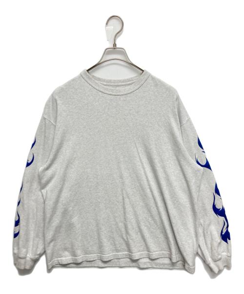 BEAMS T（ビームス ティー）BEAMS T (ビームス ティー) GFT Really Hitit Long Sleeve T-shirt グレー サイズ:SIZE Sの古着・服飾アイテム