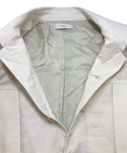 steaf（スティーフ）steaf (スティーフ) ジャケット ベージュ サイズ:SIZE Mの古着・服飾アイテム