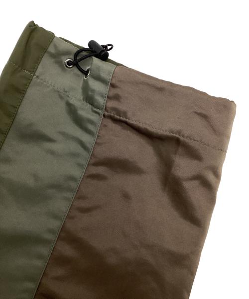 Denham（デンハム）Denham (デンハム) ナイロンパッチワークカーゴパンツ カーキ サイズ:SIZE Mの古着・服飾アイテム